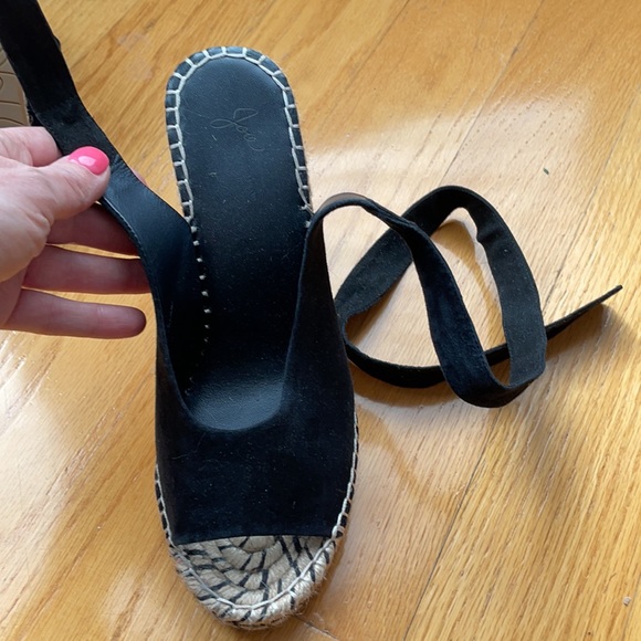 Joie wedge wrap around espadrilles. Size 39.5 - Picture 3 of 5